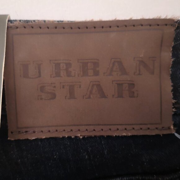 NWT Urban Star Men's Dark Wash Size 30/31 Relaxed Fit Blue Jeans - Picture 3 of 13